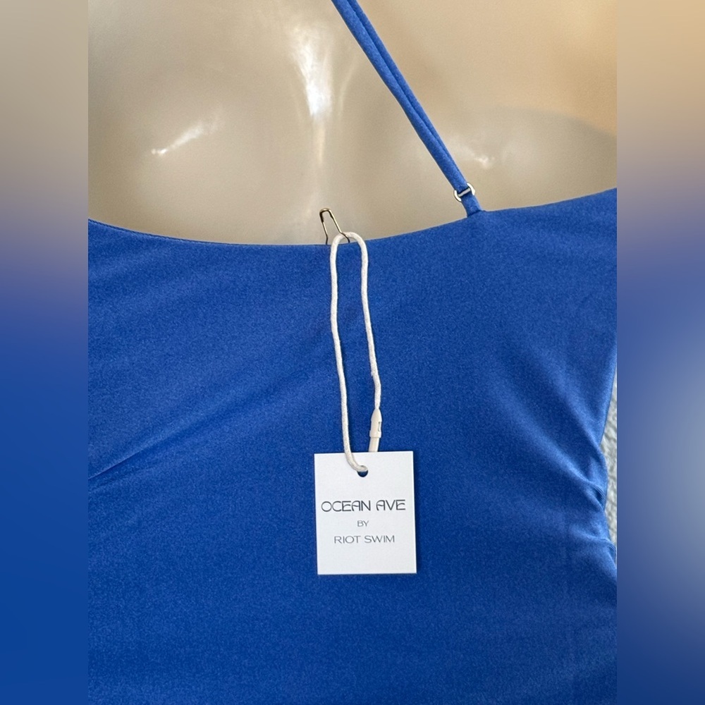 NWT Ocean Ave by Riot Swim Biscayne One Piece Cut out Swimsuit Size Small - Picture 5 of 7